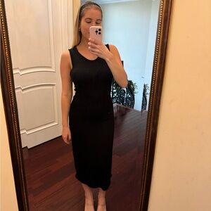 Aritzia black maxi dress